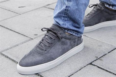 dark grey sneakers for men.